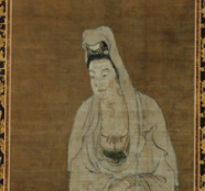 相国寺（京都） 絹本着色「白衣観音像」1幅（室町時代）